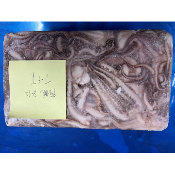 Tabung cumi-cumi beku dan tentakel Illex Argentinus